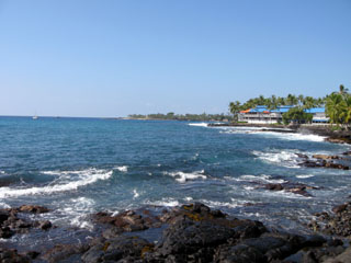 Shoreline of Kailua Kona - Hawaii